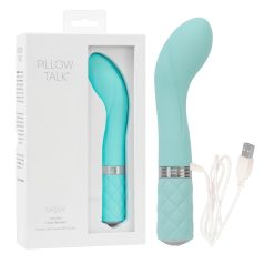   Pillow Talk Sassy - vibrador punto G recargable - silicona turquesa