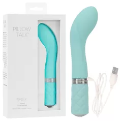   Pillow Talk Sassy - vibrador punto G recargable - silicona turquesa