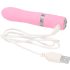 Pillow Talk Flirty - vibrador recargable tipo bala - silicona rosa