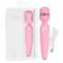 Pillow Talk Cheeky Wand - vibrador masajeador recargable (rosa)