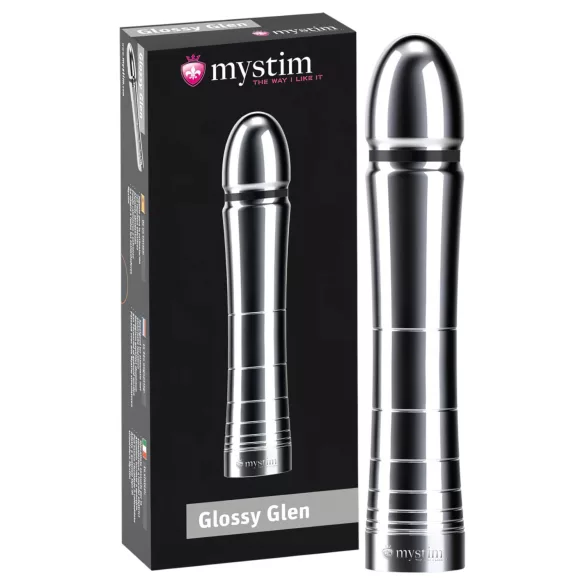 mystim Glossy Glen - consolador eléctrico