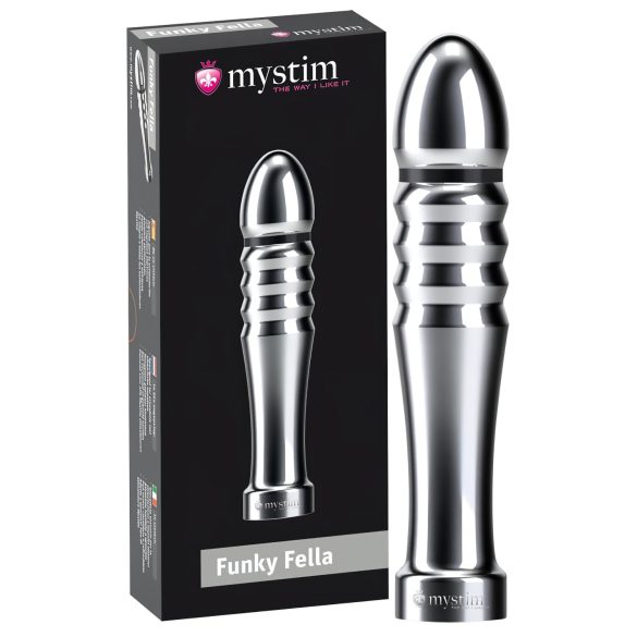 mystim Funky Fella - Dildo Electro Acanalado