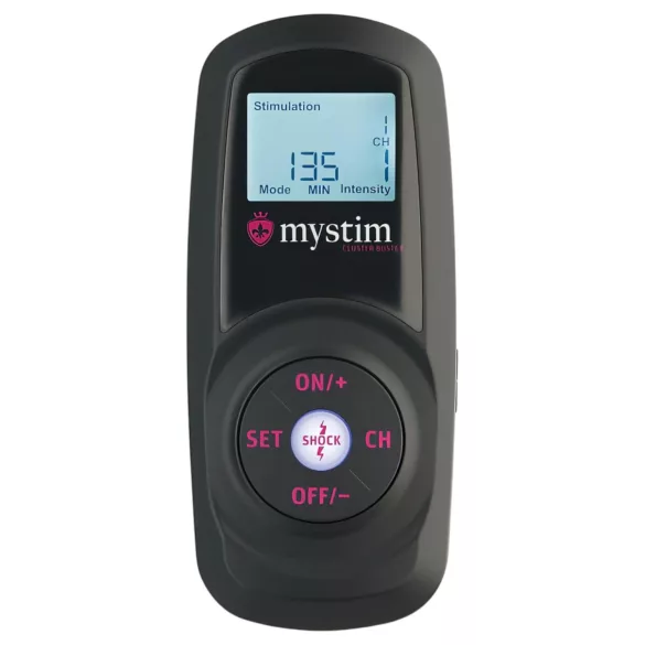 Mystim Cluster Buster - set de mando a distancia para electroestimulación