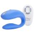 We-Vibe Match - vibrador para parejas recargable resistente al agua azul