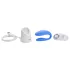 We-Vibe Match - vibrador para parejas recargable resistente al agua azul