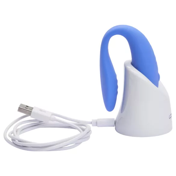 We-Vibe Match - vibrador para parejas recargable resistente al agua azul