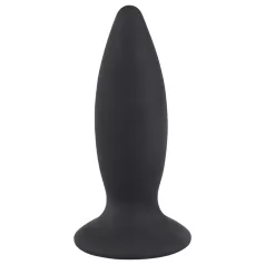   Black Velvets - vibrador anal recargable para principiantes - pequeño negro