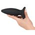 Pequeño vibrador anal Black Velvet S - negro, ideal iniciantes