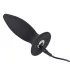 Black Velvets - vibrador anal recargable para principiantes - pequeño negro