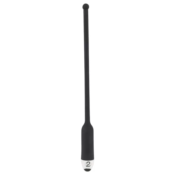 You2Toys - dilatador uretral vibrador - silicona negra 8-11 mm
