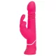 Happyrabbit - vibrador con movimiento y brazo para clítoris - recargable - rosa