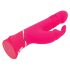 Happyrabbit - vibrador con movimiento y brazo para clítoris - recargable - rosa