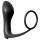 Analfantasy - Vibrador Anal de Dedo con Anillo para Pene (Negro)