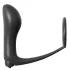 Analfantasy - vibrador anal para dedo con anillo para pene - silicona negra