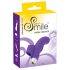 SMILE Dedo: vibrador ondulado de silicona (lila)