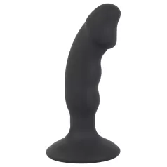   Black Velvets - vibrador anal recargable con pene - silicona negra