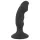 Black Velvets - vibrador anal recargable con pene - silicona negra