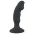 Black Velvet - Vibrador anal con pene recargable (negro)