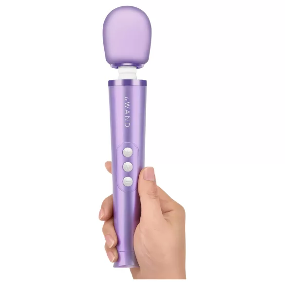 Le Wand Petite - masajeador vibrador exclusivo recargable (lila)