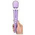 Le Wand Petite - exclusivo vibrador masajeador recargable (lila)