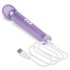 Le Wand Petite - exclusivo vibrador masajeador recargable (lila)