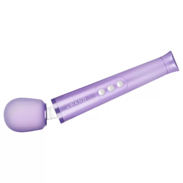 Le Wand Petite - masajeador vibrador exclusivo recargable (lila)