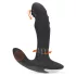 Rebel - masajeador prostático vibrador con bolas giratorias - silicona negra