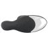 Rebel - Masajeador Vibrador Rotativo para Próstata con Cuentas (Negro)