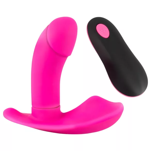 SMILE - vibrador con control remoto recargable para braguitas - rosa