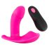 Sonrisa Panty - vibrador rosa inalámbrico y recargable para llevar puesto