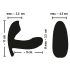 SMILE Panty - vibrador recargable con control remoto (rosa)
