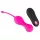 SMILE - huevo vibrador recargable con control remoto - silicona rosa