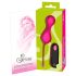 SMILE Bolas de Amor - huevo vibrador con control remoto, recargable (rosa)