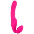 Double2Teaser - vibrador sin arnés (rosa)