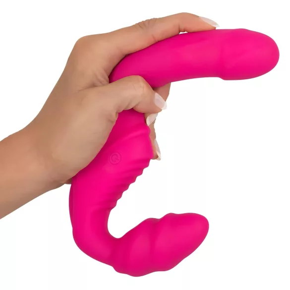 You2Toys - Double2Teaser - vibrador con arnés sin correas (rosa)