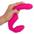 You2Toys - Double2Teaser - vibrador con arnés sin correas (rosa)