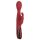 You2Toys - Vibrador punto G empuje y rotación calefactable - silicona roja