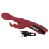 You2Toys Masajeador - vibrador de punto G con empuje, rotación y calefacción (rojo)