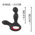 You2Toys Masajeador - vibrador prostático rotatorio y calefactor (negro)