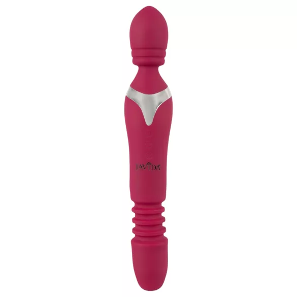 Javida Thrusting - vibrador masajeador 3 en 1 (rojo)