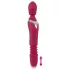 Javida Thrusting - vibrador masajeador 3 en 1 (rojo)