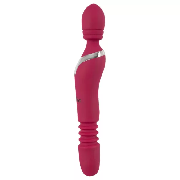 Javida Thrusting - vibrador masajeador 3 en 1 (rojo)