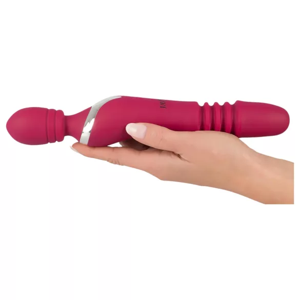 Javida Thrusting - vibrador masajeador 3 en 1 (rojo)