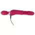 Javida Thrusting - vibrador masajeador 3 en 1 (rojo)