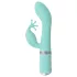 Pillow Talk Kinky - vibrador de punto G recargable con 2 motores (turquesa)