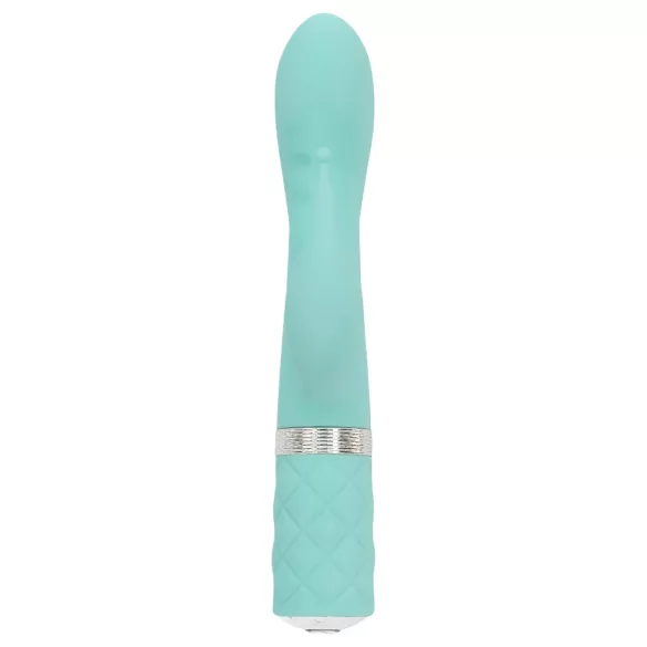 Pillow Talk Kinky - vibrador de punto G recargable con 2 motores (turquesa)
