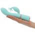 Pillow Talk Kinky - Vibrador recargable punto G de 2 motores (turquesa)