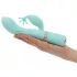 Pillow Talk Kinky - vibrador de punto G recargable con 2 motores (turquesa)
