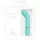 Pillow Talk Racy - vibrador punto G recargable estrecho - silicona turquesa