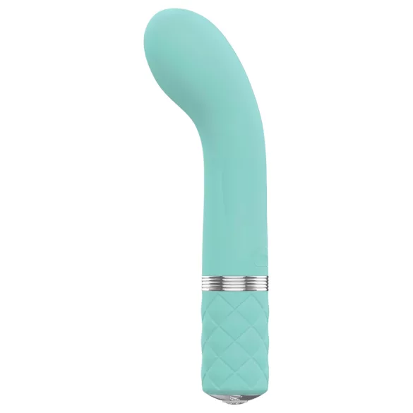 Pillow Talk Racy - vibrador punto G recargable estrecho - silicona turquesa
